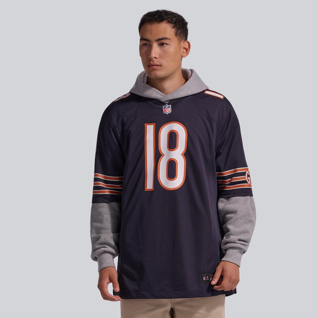 Chicago Bears Caleb Williams Nike Navy Game Jersey product image 2