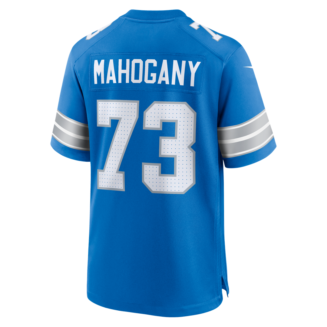 Detroit Lions Christian Mahogany Nike Blue Game Jersey product image 3