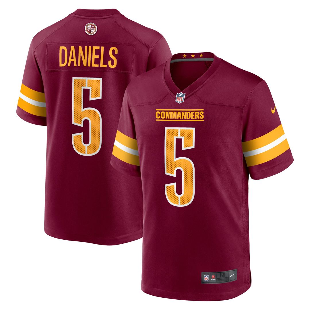 Washington Commanders Jayden Daniels Nike Black Alternate product image 17