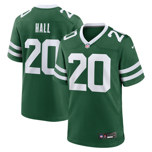 New York Jets Breece Hall Nike Legacy Green Game Jersey product image 1