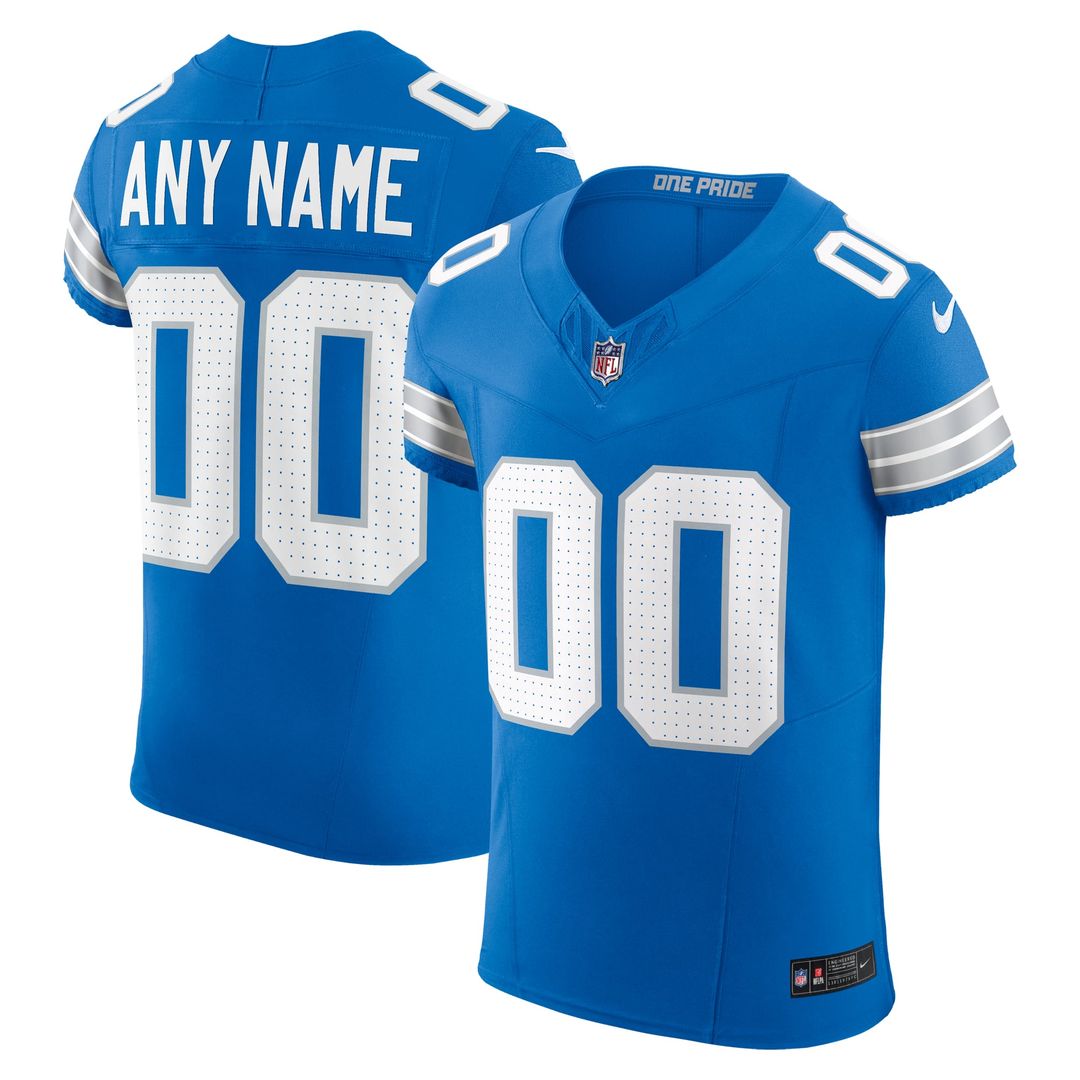 Detroit Lions Nike Black Alternate Vapor FUSE Elite Custom product image 7