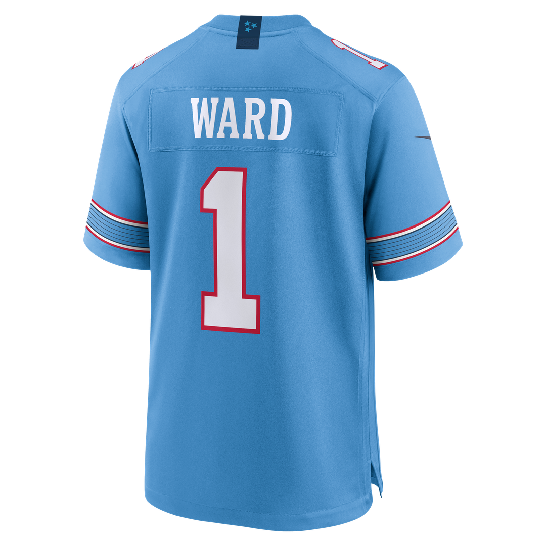 Tennessee Titans Cameron Ward Nike Light Blue Game Jersey product image 20