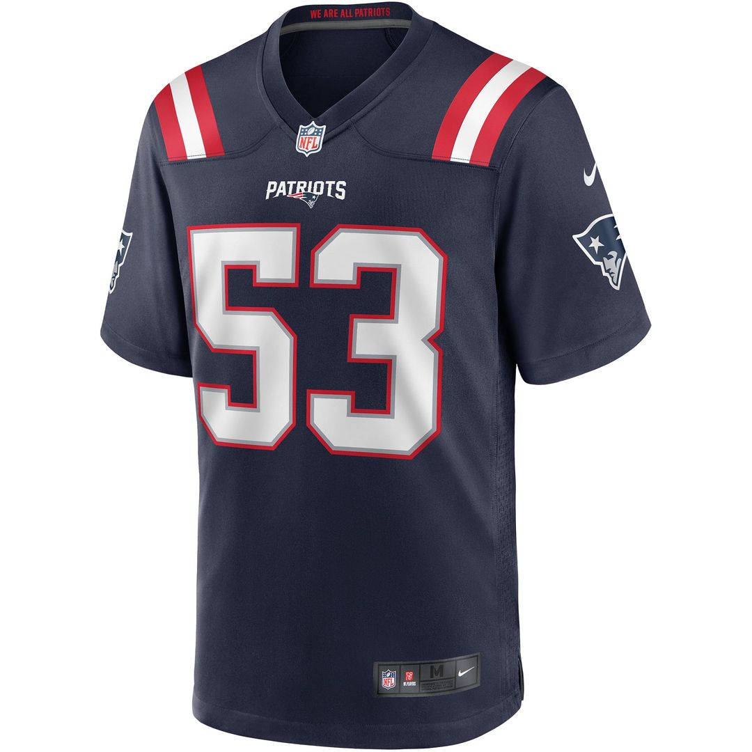 New England Patriots Chris Slade Nike Navy Retired Player product image 2
