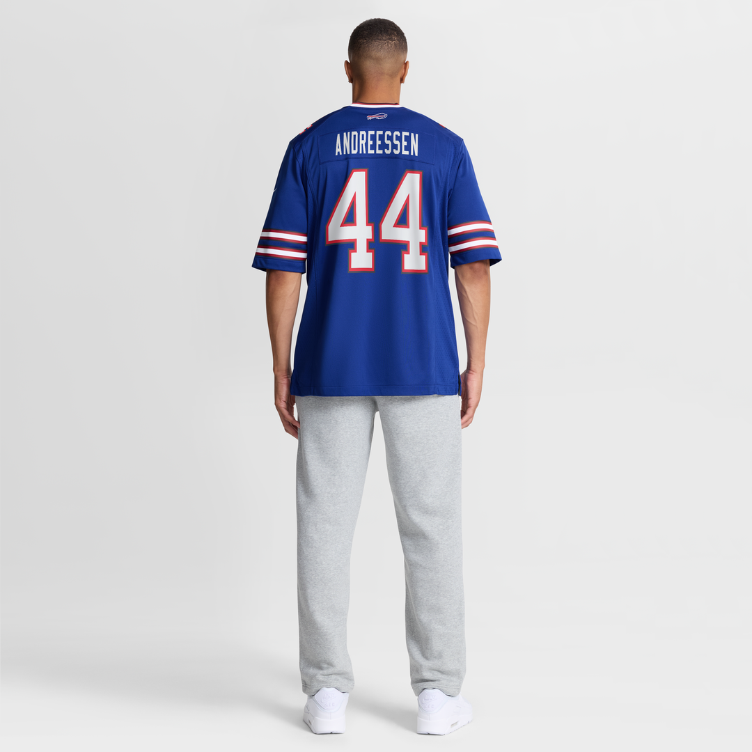 Buffalo Bills Joe Andreessen Nike Royal Game Jersey product image 8