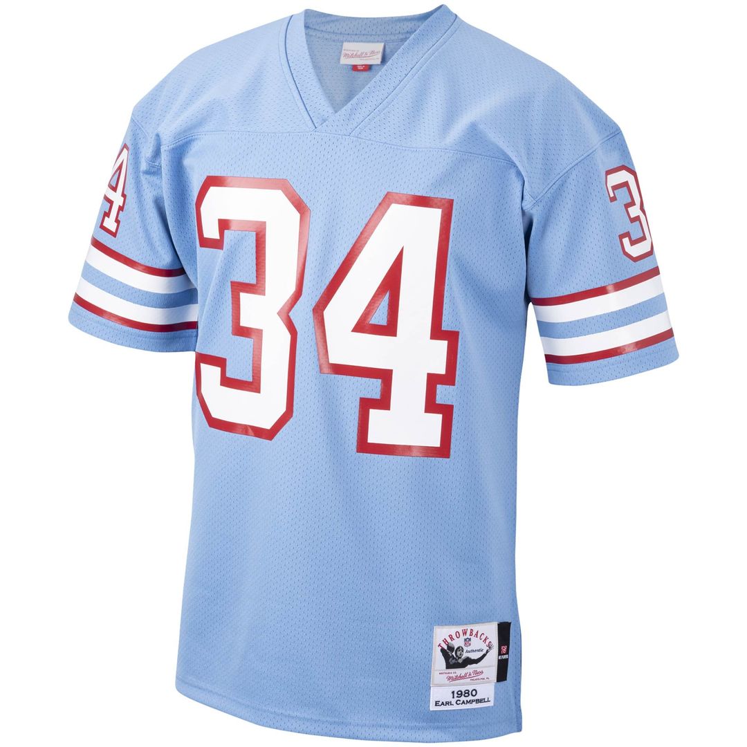 Houston Oilers 1980 Earl Campbell Mitchell & Ness Light product image 2