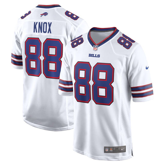 Buffalo Bills Dawson Knox Nike White Away Game Jersey product image 1