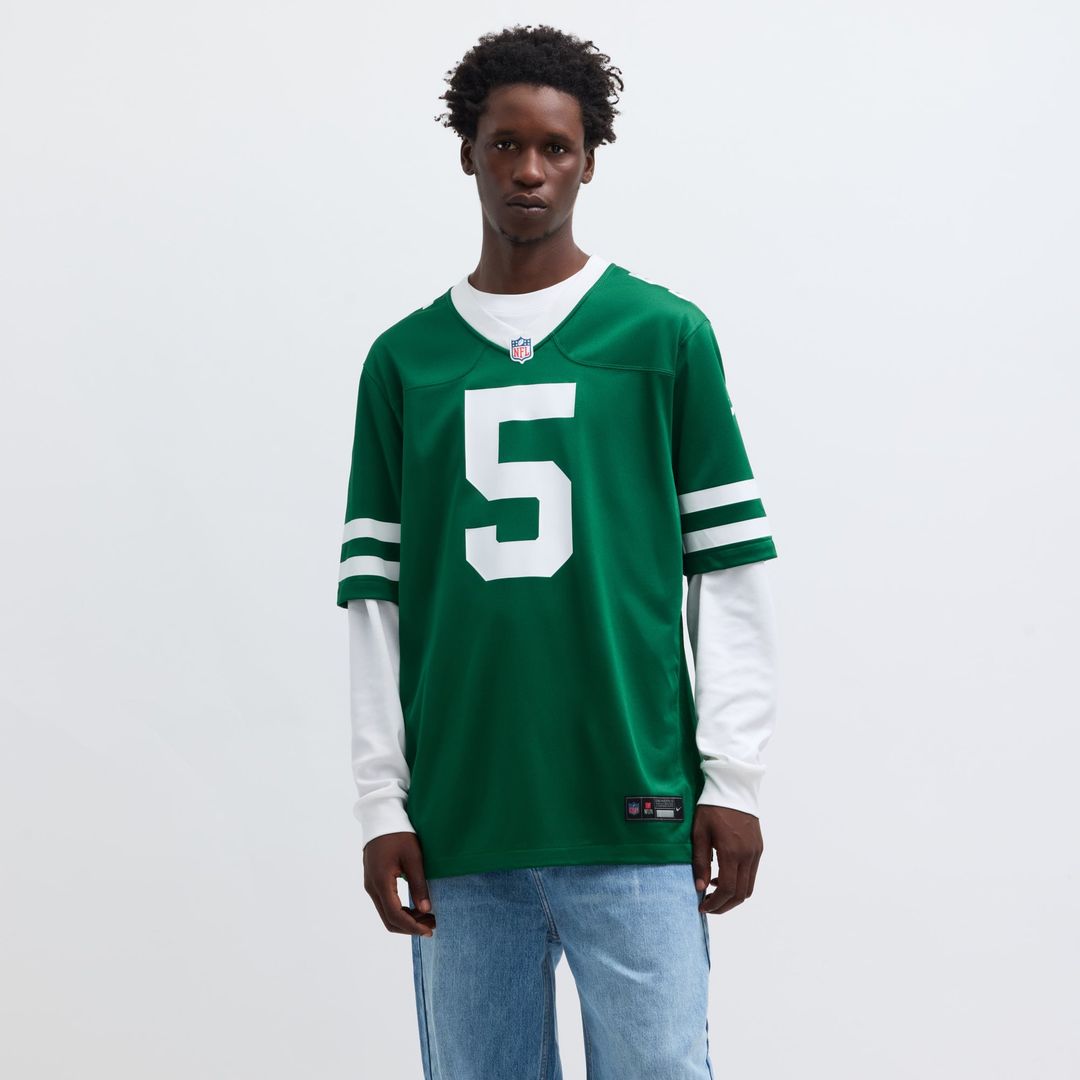 New York Jets Garrett Wilson Nike Legacy White Game Jersey product image 30
