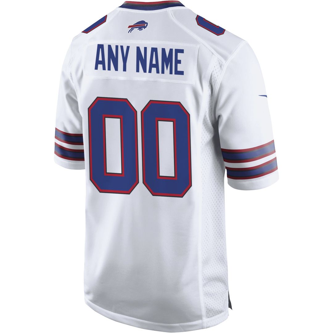 Buffalo Bills Nike White Custom Jersey product image 3