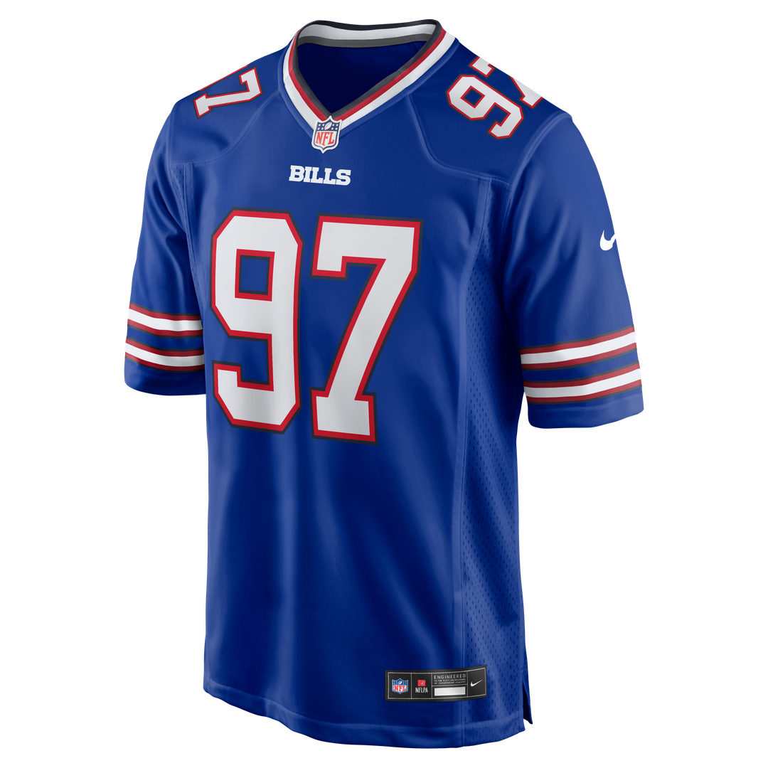 Buffalo Bills Zion Logue Nike Royal Game Jersey product image 2
