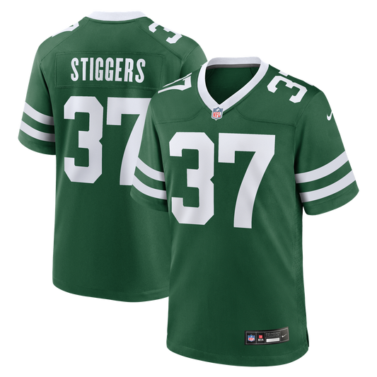 New York Jets Qwan'tez Stiggers Nike Legacy Green Game product image 1