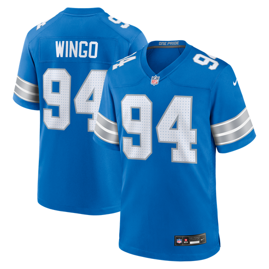 Detroit Lions Mekhi Wingo Nike Blue Game Jersey product image 1