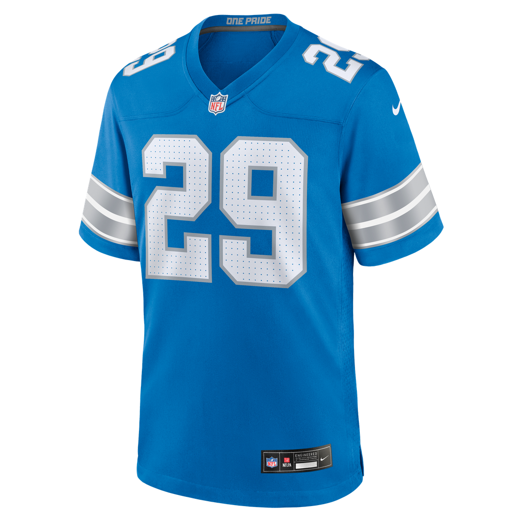 Detroit Lions Avonte Maddox Nike Blue Game Jersey product image 2