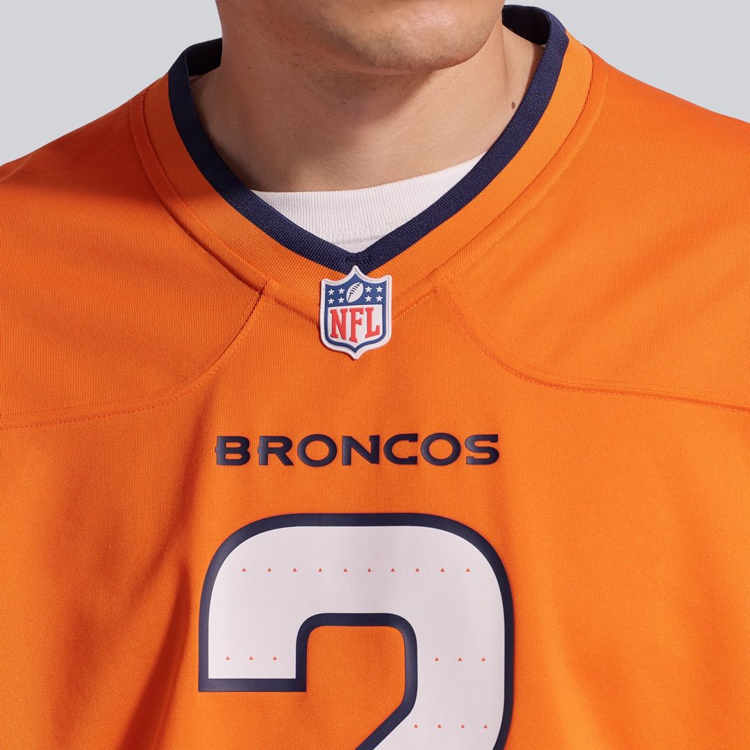 Denver Broncos Patrick Surtain II Nike Orange Game Jersey product image 8