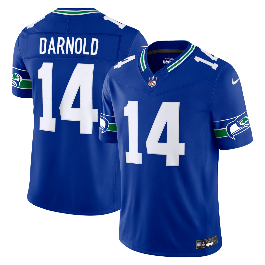 Seattle Seahawks Sam Darnold Nike Royal Alternate Vapor product image 4