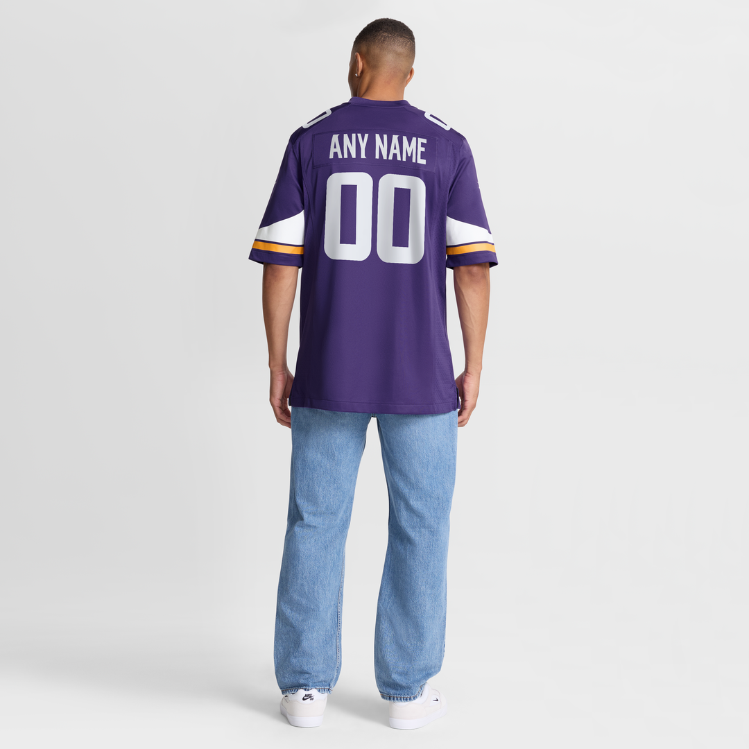 Minnesota Vikings Nike Purple Custom Jersey product image 8