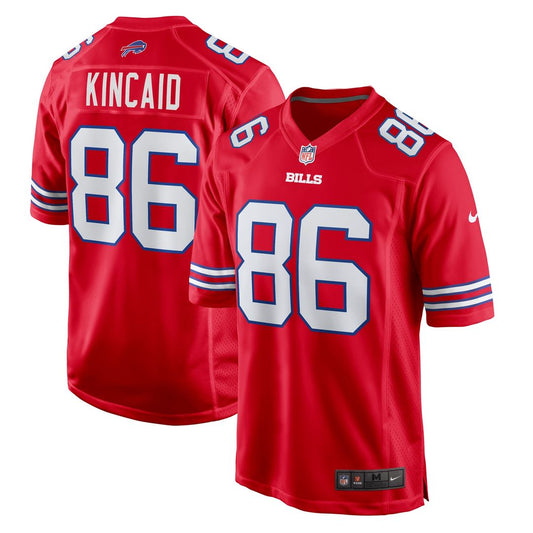 Buffalo Bills Dalton Kincaid Nike Red Alternate Game Jersey product image 1