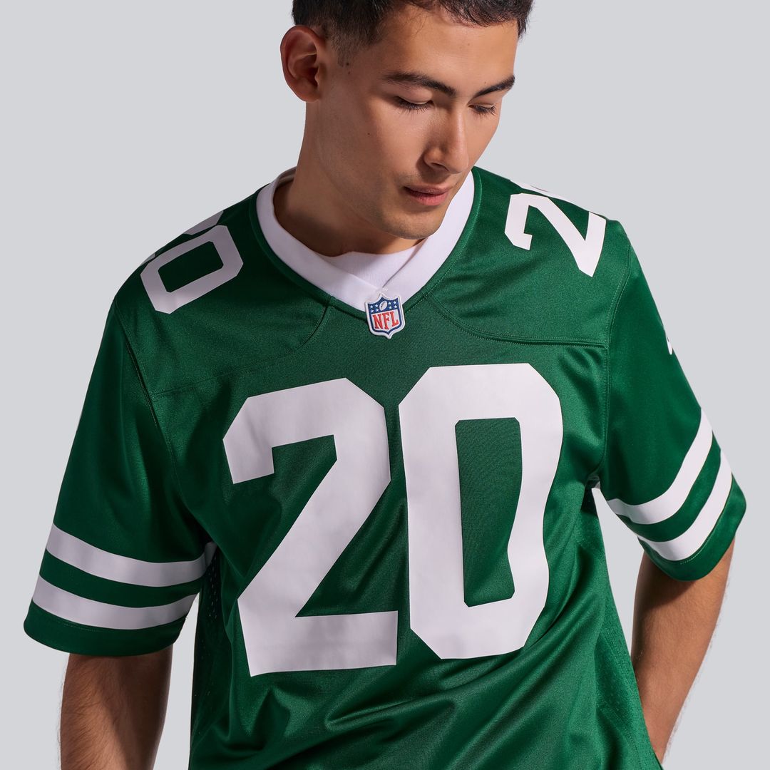 New York Jets Breece Hall Nike Legacy Green Game Jersey product image 22