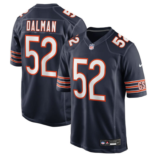 Chicago Bears Drew Dalman Nike Navy Game Jersey product image 1