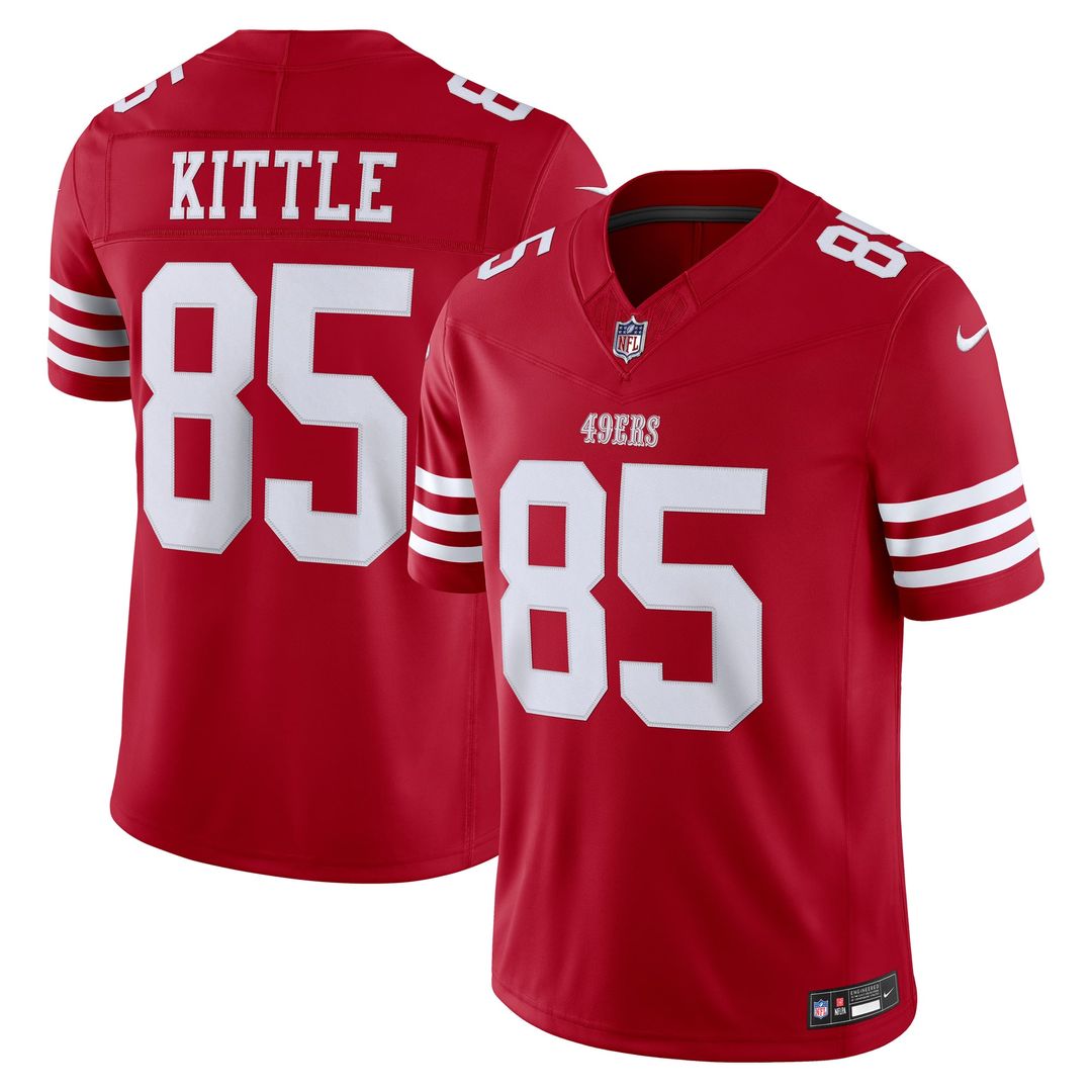 San Francisco 49ers George Kittle Nike Scarlet Team Vapor product image 1