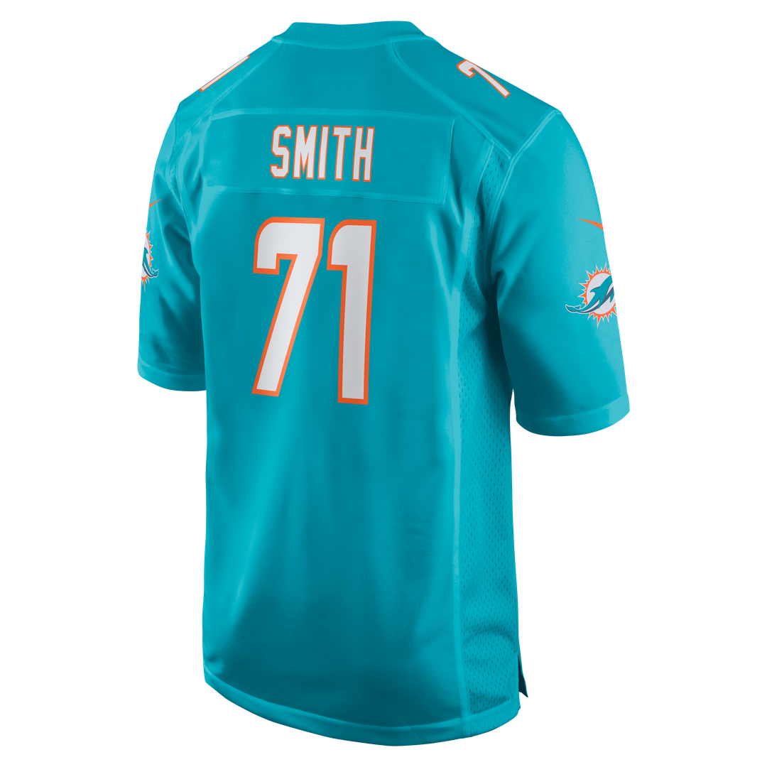 Miami Dolphins Kion Smith Nike Aqua Game Jersey product image 3