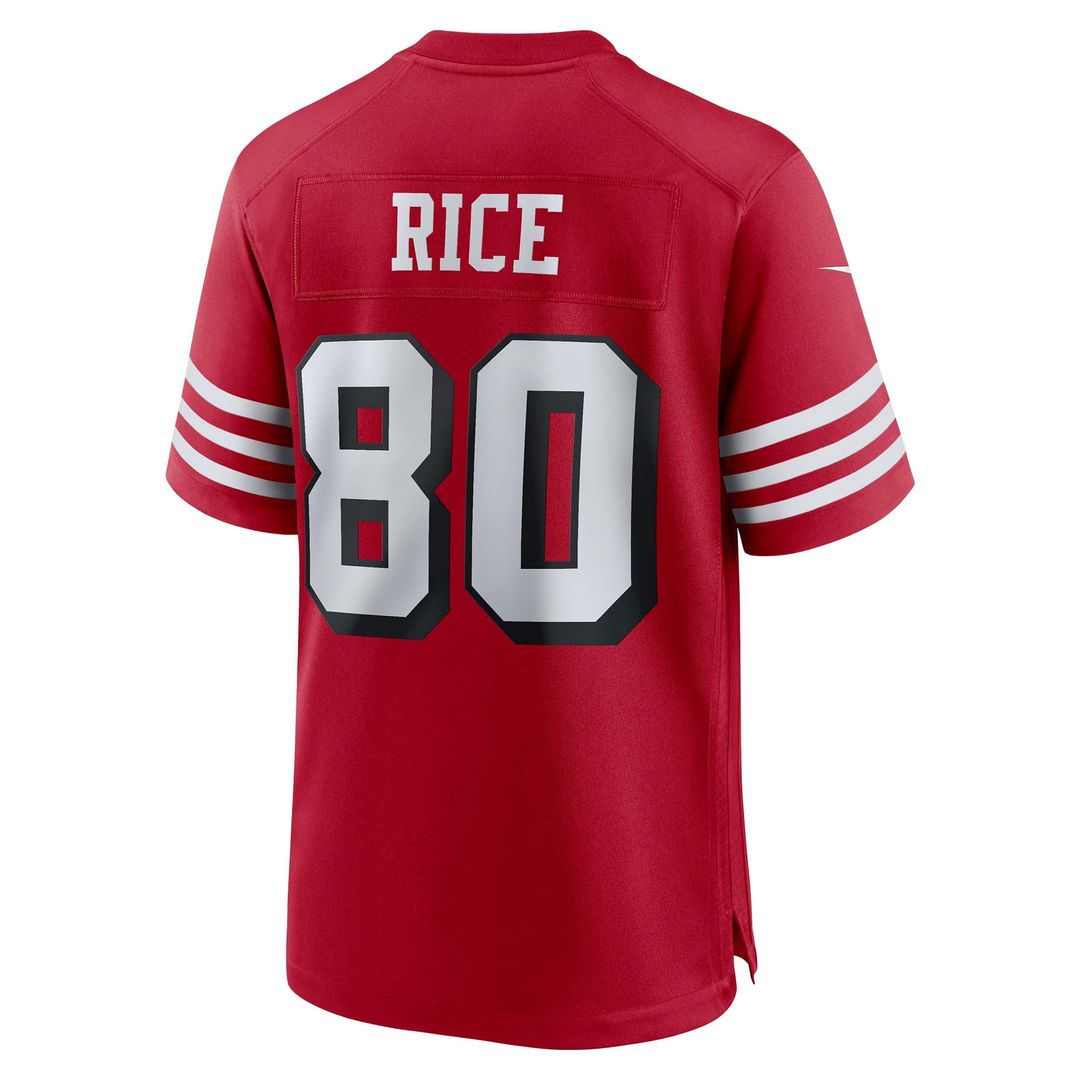 San Francisco 49ers Jerry Rice Nike Scarlet Retired Player product image 3