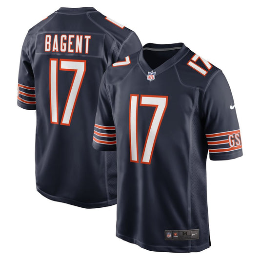 Chicago Bears Tyson Bagent Nike Navy Game Jersey product image 1