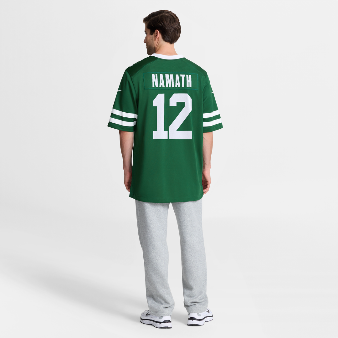 New York Jets Joe Namath Nike Legacy Black Alternate product image 23