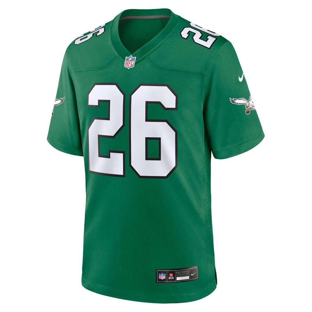 Philadelphia Eagles Saquon Barkley Nike Midnight Green Game product image 28