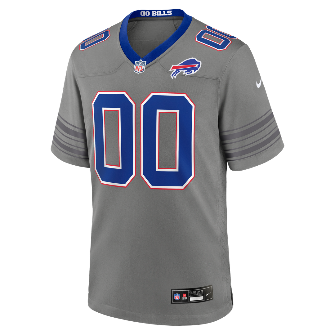 Buffalo Bills Nike Gray Nickel City Custom Jersey product image 2
