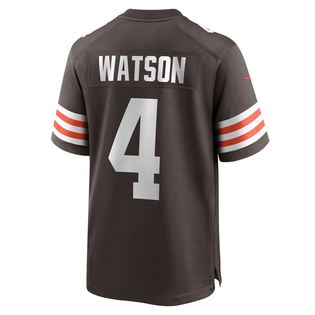 Cleveland Browns Deshaun Watson Nike Brown Game Jersey product image 9