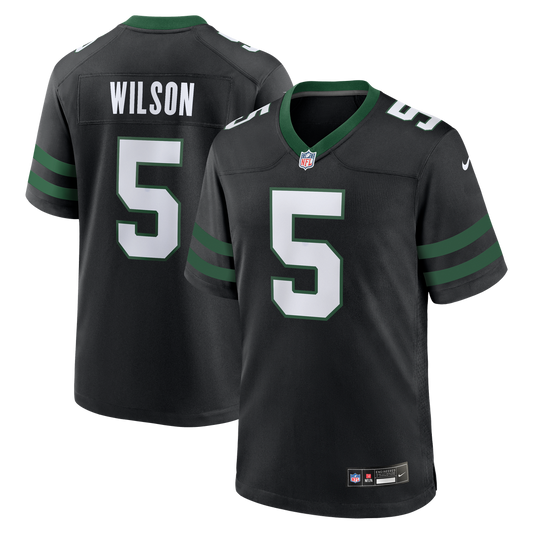 New York Jets Garrett Wilson Nike Legacy Black Alternate product image 1