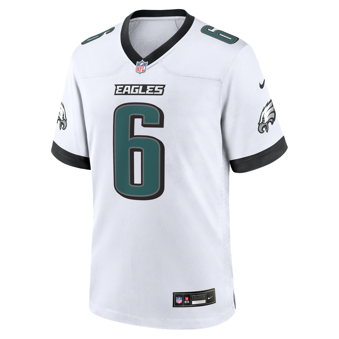 Philadelphia Eagles DeVonta Smith Nike White Game Jersey product image 5