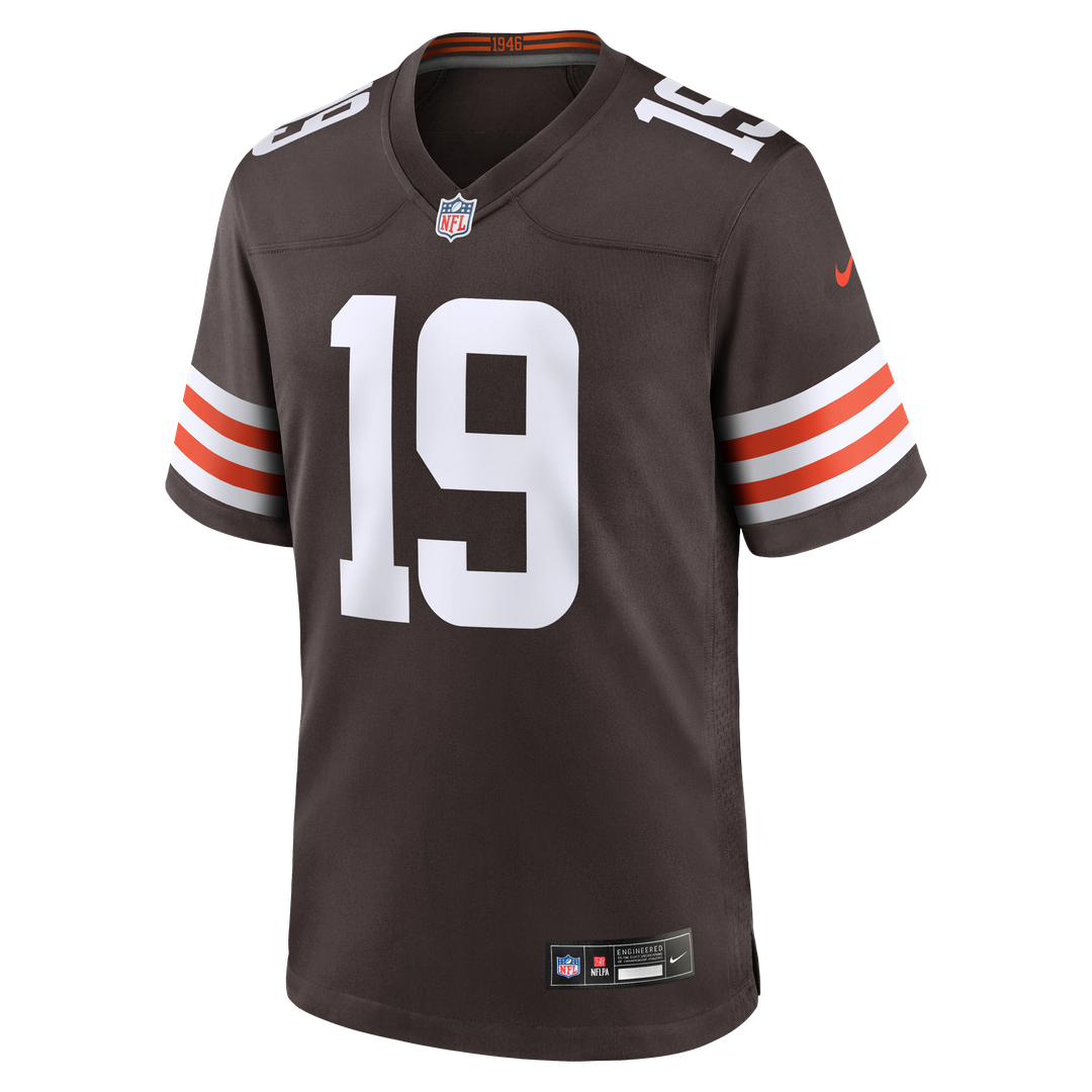 Cleveland Browns Cedric Tillman Nike Brown Game Jersey product image 2