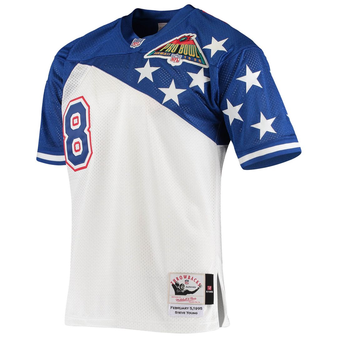 NFC Steve Young Mitchell & Ness White/Blue 1994 Pro Bowl product image 2