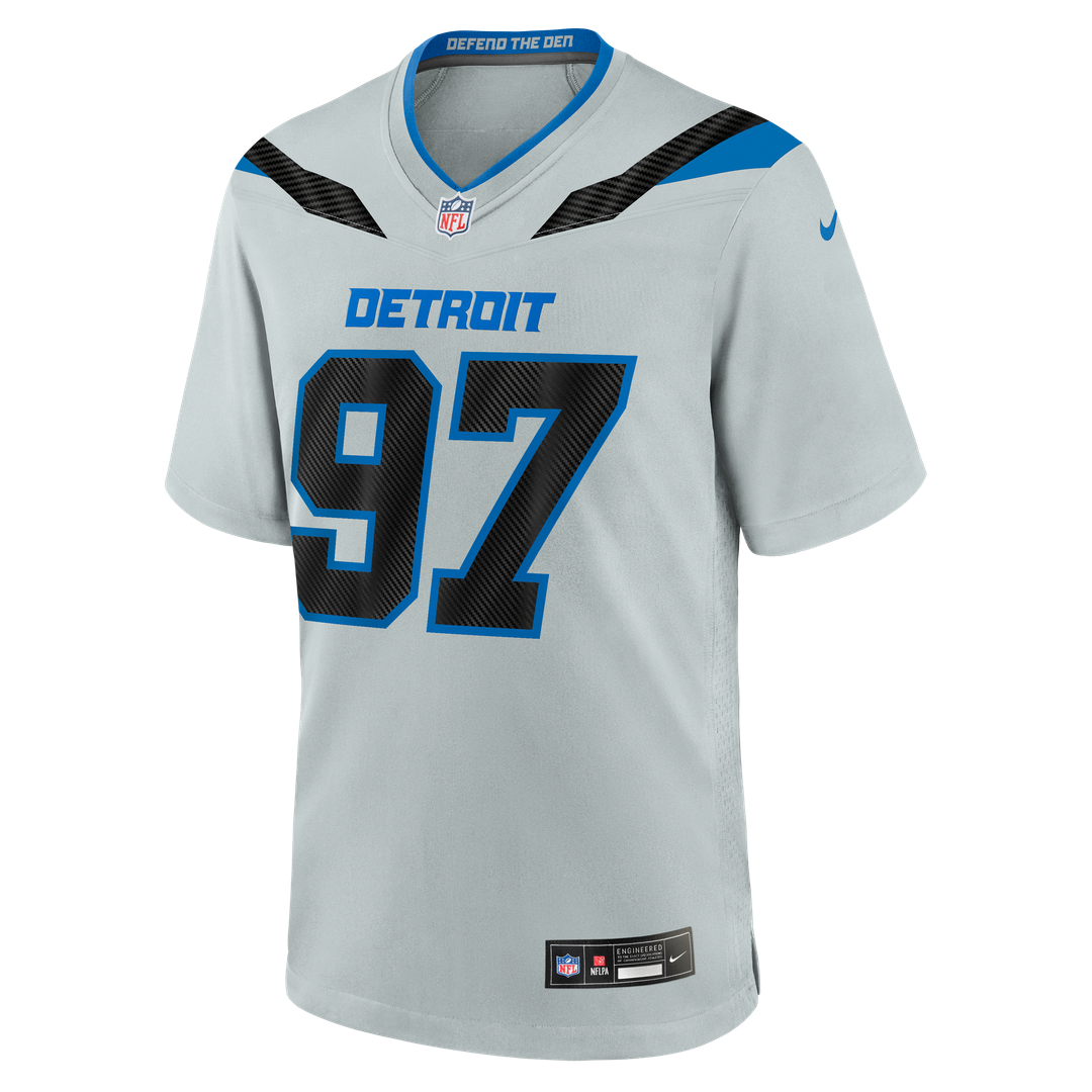 Detroit Lions Aidan Hutchinson Nike Silver 2026 Rivalries product image 6