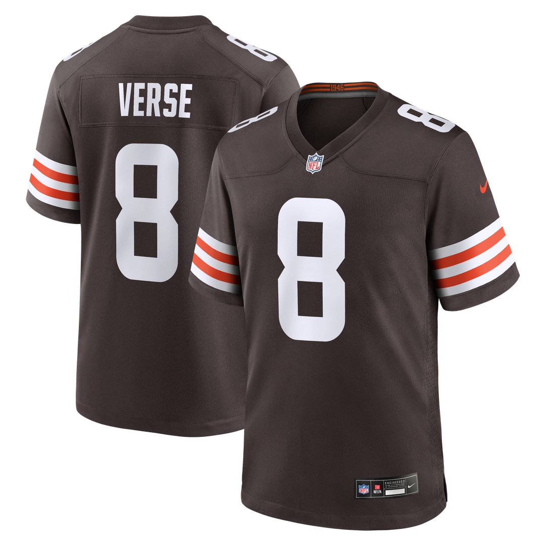 Cleveland Browns Jared Verse Nike Brown Game Jersey product image 1