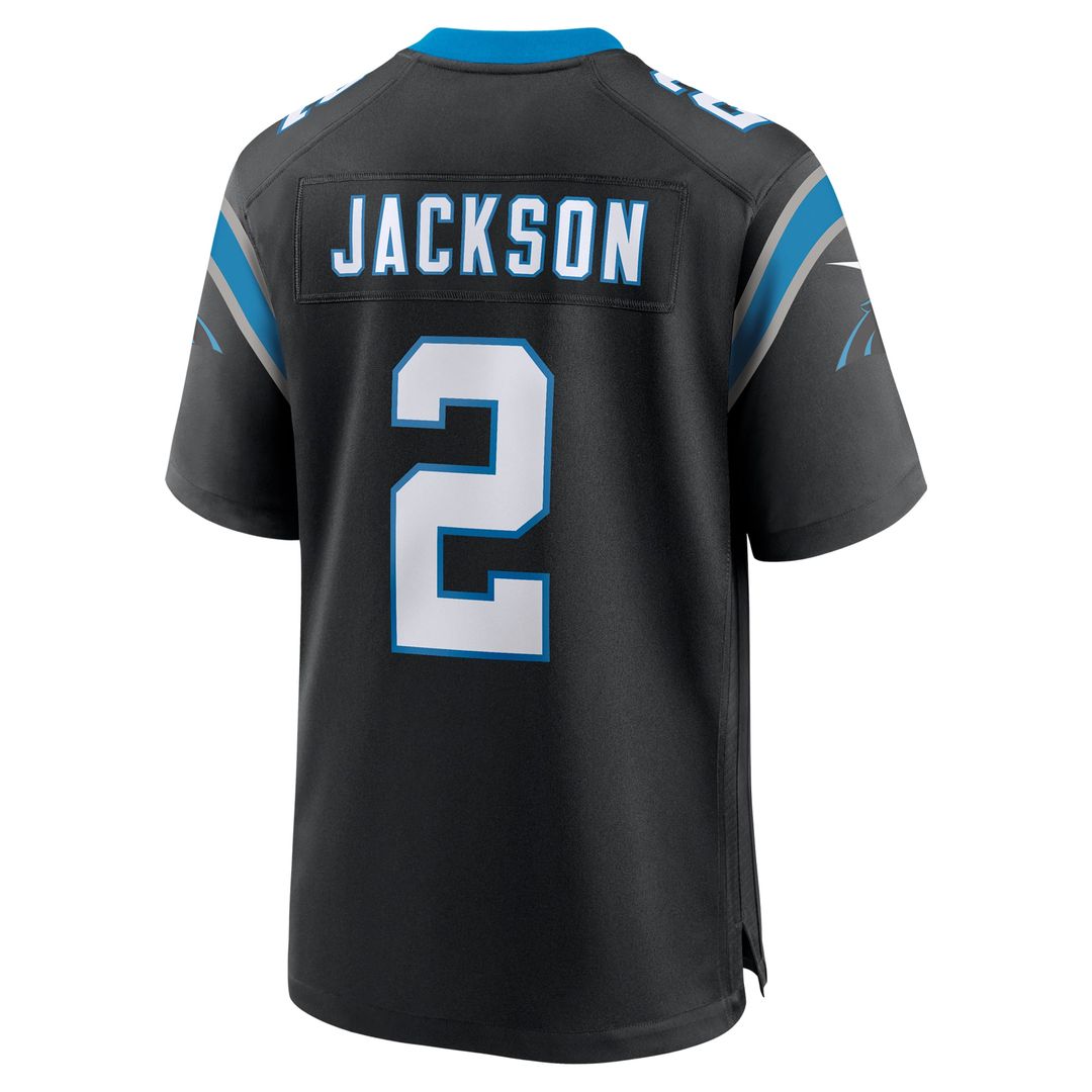 Carolina Panthers Mike Jackson Nike Black Game Jersey product image 3