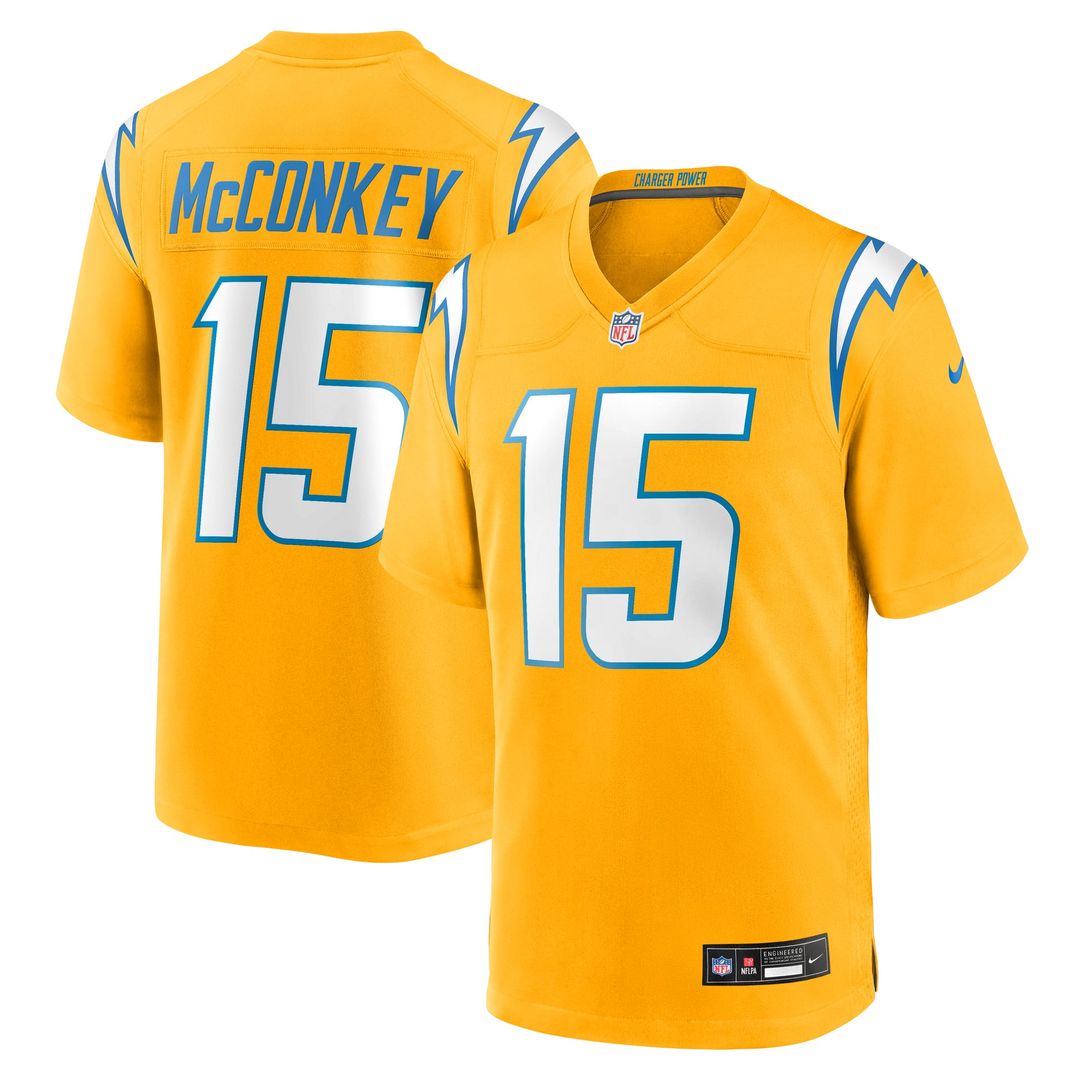 Los Angeles Chargers Ladd McConkey Nike Navy Alternate product image 15