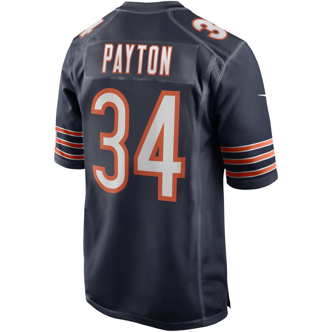 Chicago Bears Walter Payton Nike Navy Retired Player Game product image 3