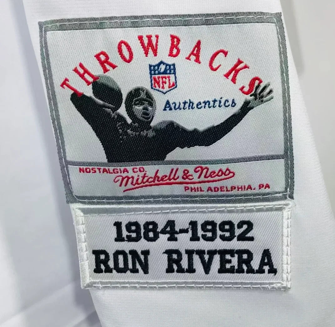 Ron Rivera Chicago Bears NFL Mitchell & Ness Jersey product image 3, provided for visual reference and product detail review