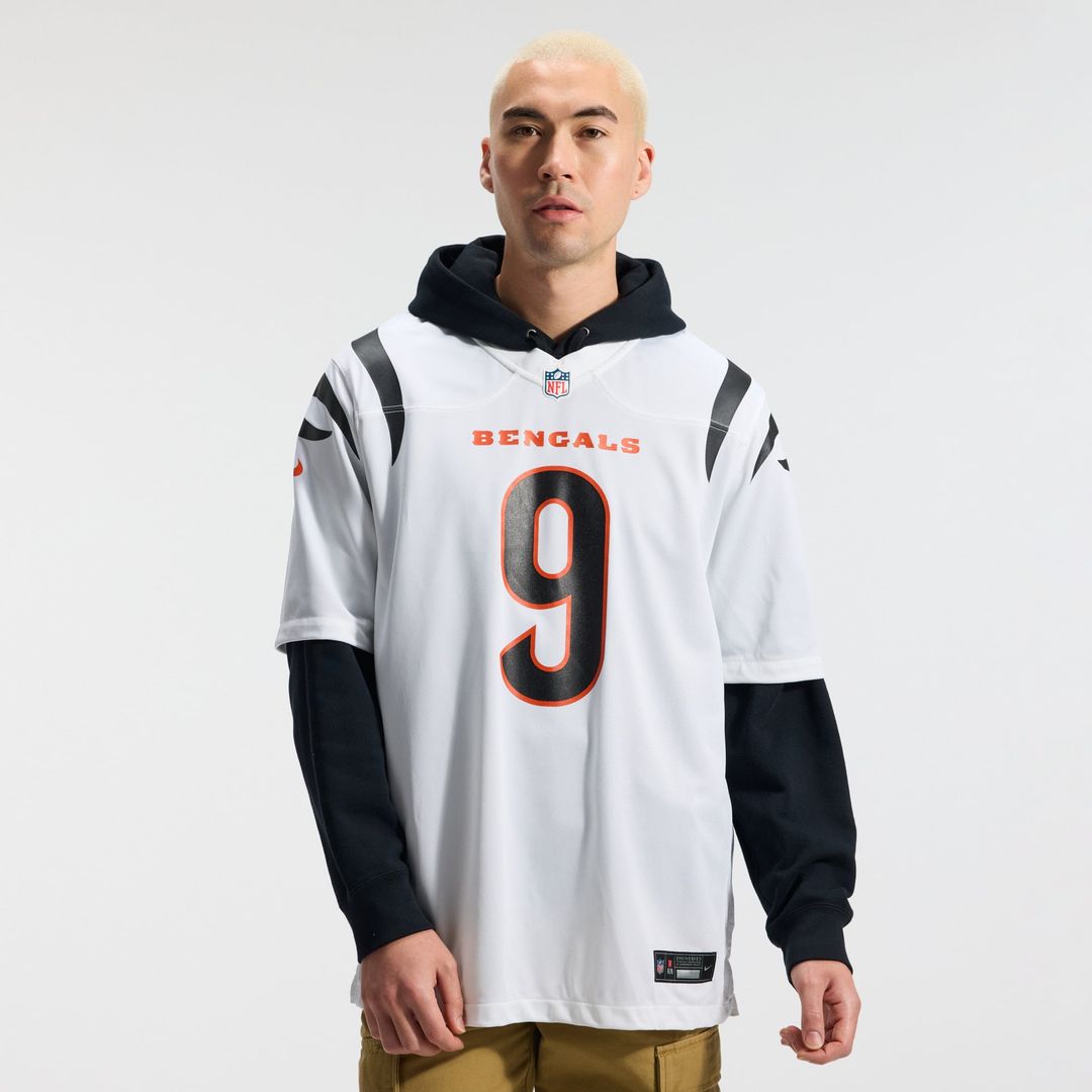 Cincinnati Bengals Joe Burrow Nike Orange Alternate Game product image 28