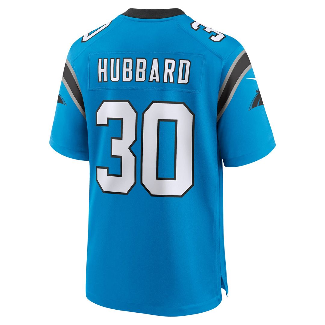 Carolina Panthers Chuba Hubbard Nike Black Game Jersey product image 15