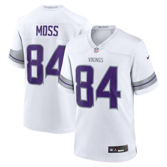 Minnesota Vikings Randy Moss Nike White Alternate Retired product image 1