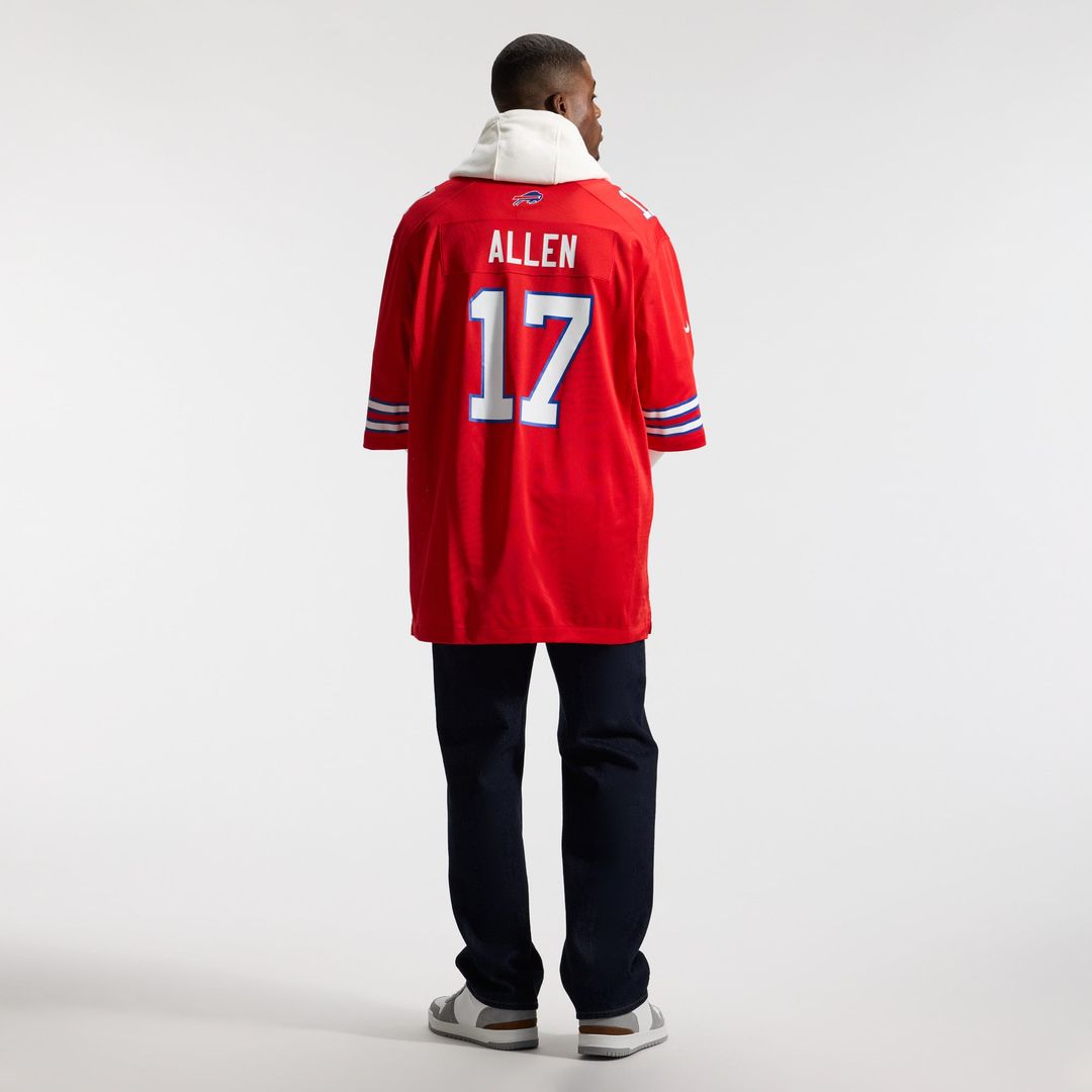Buffalo Bills Josh Allen Nike White Game Jersey product image 22