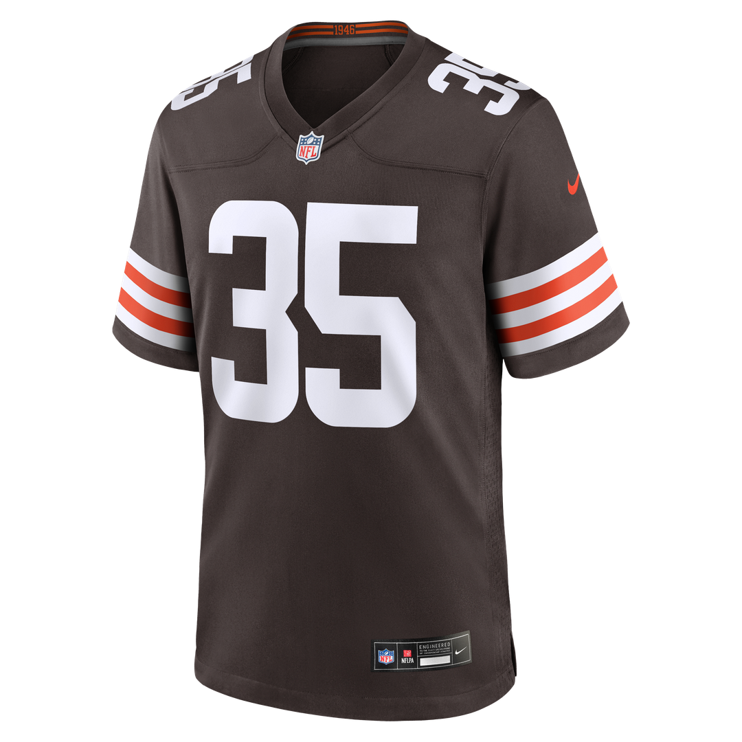 Cleveland Browns Raheim Sanders Nike Brown Game Jersey product image 2