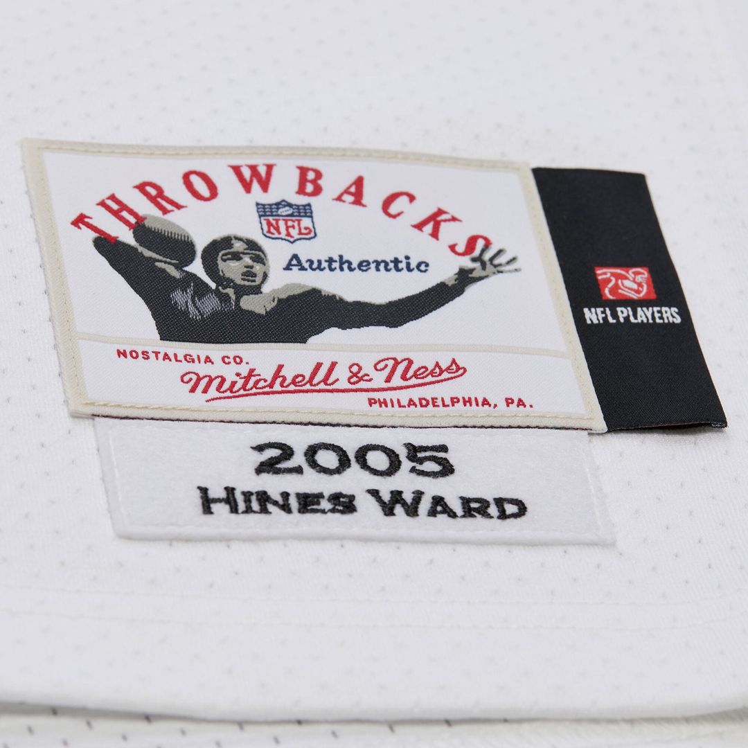 Pittsburgh Steelers Hines Ward Mitchell & Ness White 2005 product image 5