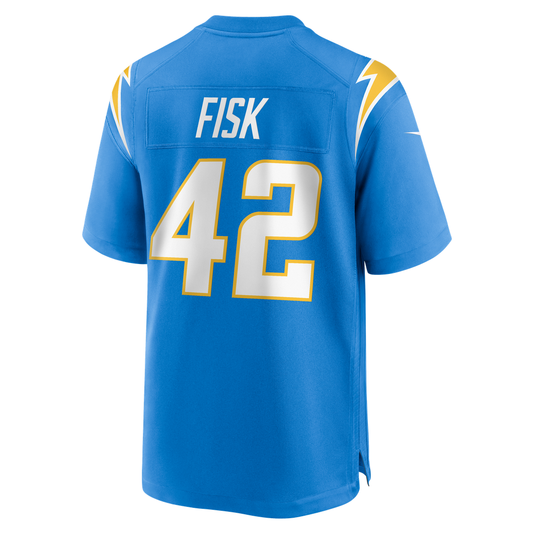 Los Angeles Chargers Tucker Fisk Nike Powder Blue Game product image 3