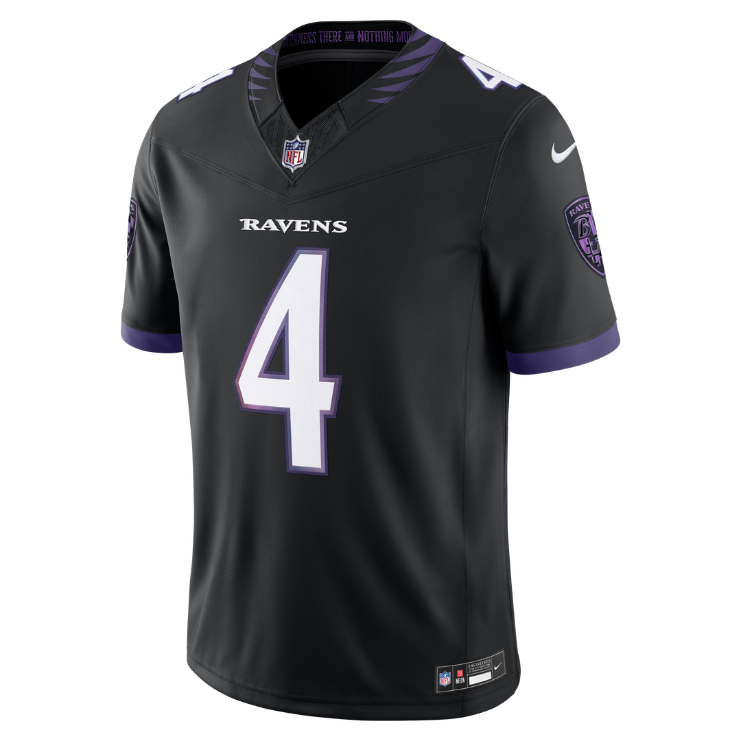 Baltimore Ravens Zay Flowers Nike Purple Team Vapor FUSE product image 18