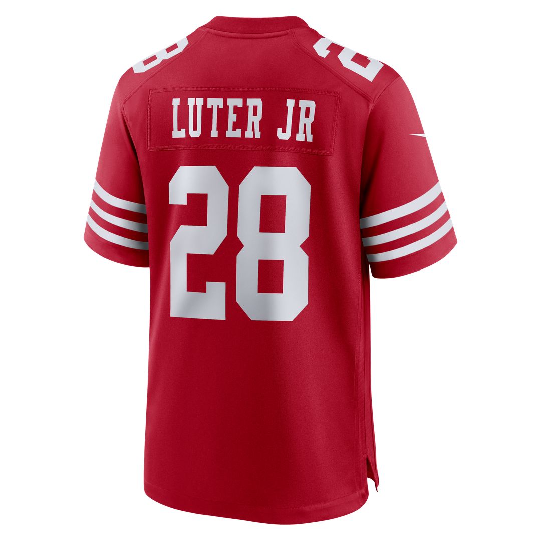 San Francisco 49ers Darrell Luter Jr. Nike Scarlet Game product image 3