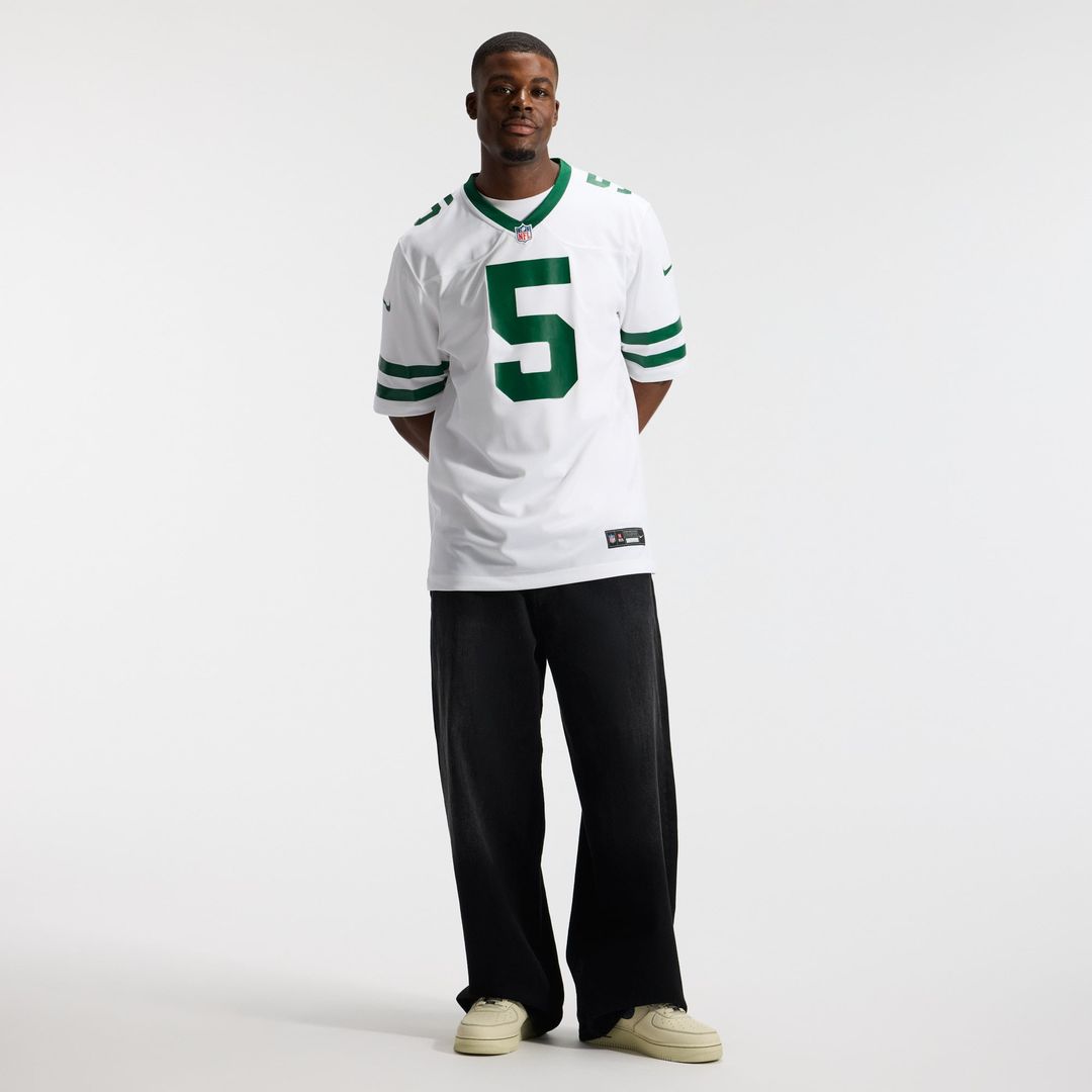 New York Jets Garrett Wilson Nike Legacy White Game Jersey product image 17